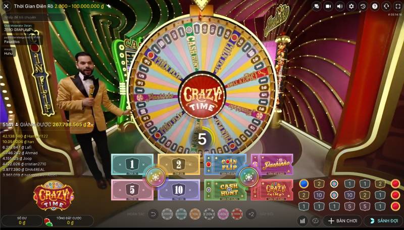 Cách Chơi Crazy Time 12BET Dễ Hiểu, Hiệu Quả Nhất 2025 1 Luật chơi Crazy Time cơ bản