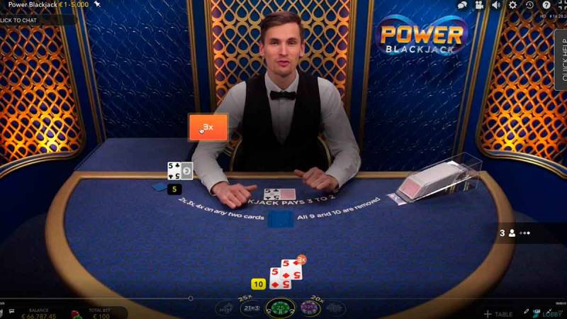 Luật chơi cơ bản của Power Blackjack