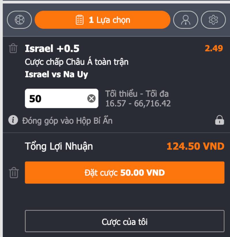 Tỷ lệ ăn tiền khi chơi kèo cá cược châu Á