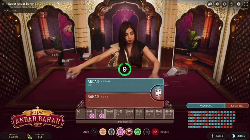 Cách chơi Super Andar Bahar Bao Thắng Từ Cao Thủ 5 Tỷ lệ trả thưởng và lợi thế nhà cái